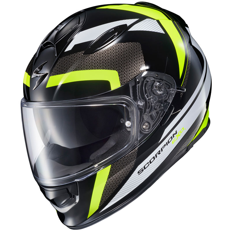 scorpion exo 500 helmet ardent green EXO-Warp Full Face Apex Atarax Black/Hi-Vis / 2XL The Scorpion Apex EXO Scorpion EXO Ryzer Evolution Helmet