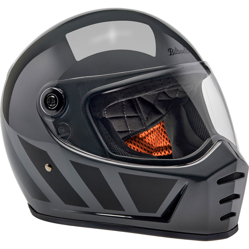 Biltwell Lane Splitter ECE R22.06 Inertia Helmet | XtremeHelmets.com
