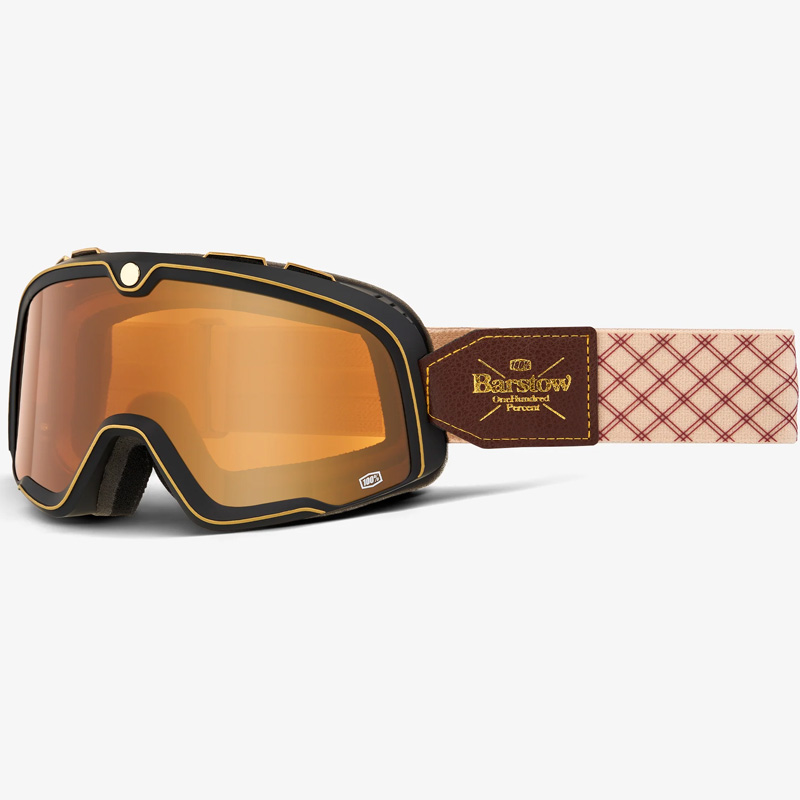 100% Barstow Goggle ゴーグル BARSTOW Goggle Denim - Dark Smoke Lens – 100%