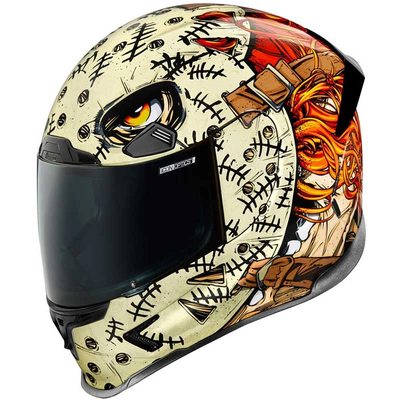 airmada stack full-face motorcycle helmet WHT The Icon Airform is a great full face helmet by Icon for Race/Sport Icon Racing Motosports 2017 Motorcycle