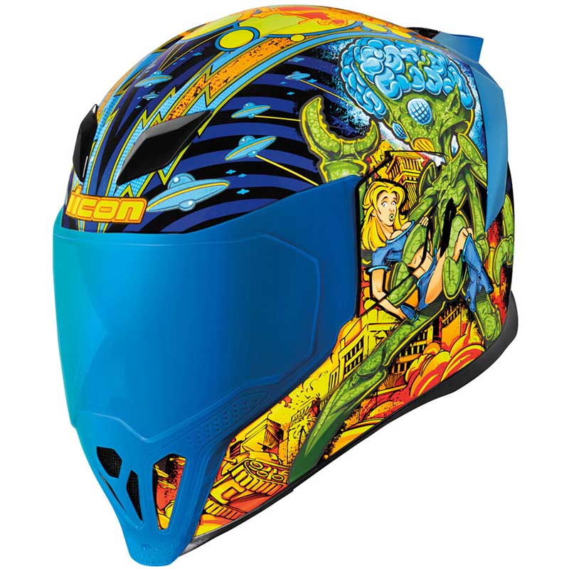 ICON Airflite Bugoid Blitz Helmet | XtremeHelmets.com
