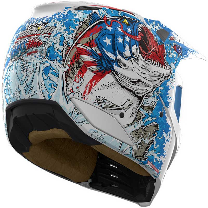 ICON Elsinore American Basstard Helmet | XtremeHelmets.com
