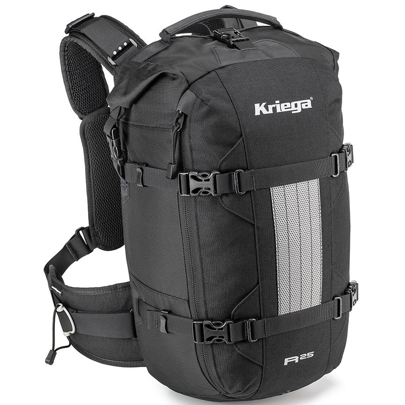 Kriega R25 バックパック ブラック　ポーチ付き Kriega R25 V2 Backpack | XtremeHelmets.com