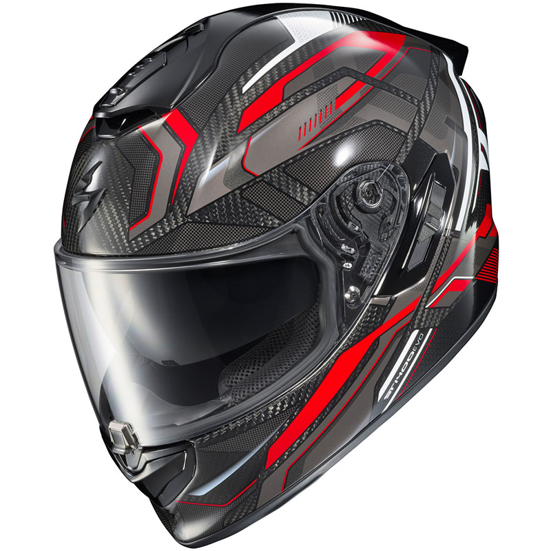 Scorpion EXO-ST1400 Evo Carbon Hex Helmet | XtremeHelmets.com