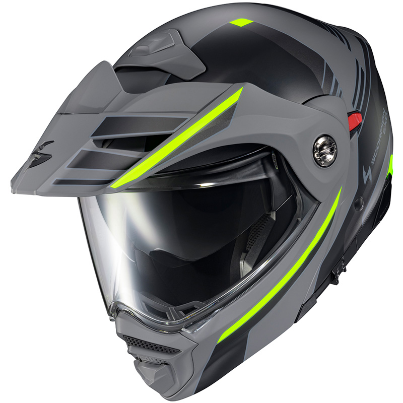 scorpion at 960 helmet Black/White EXO-AT960 Modular Topographic The Scorpion EXO Scorpion AT-960 Modular Helmet Solid