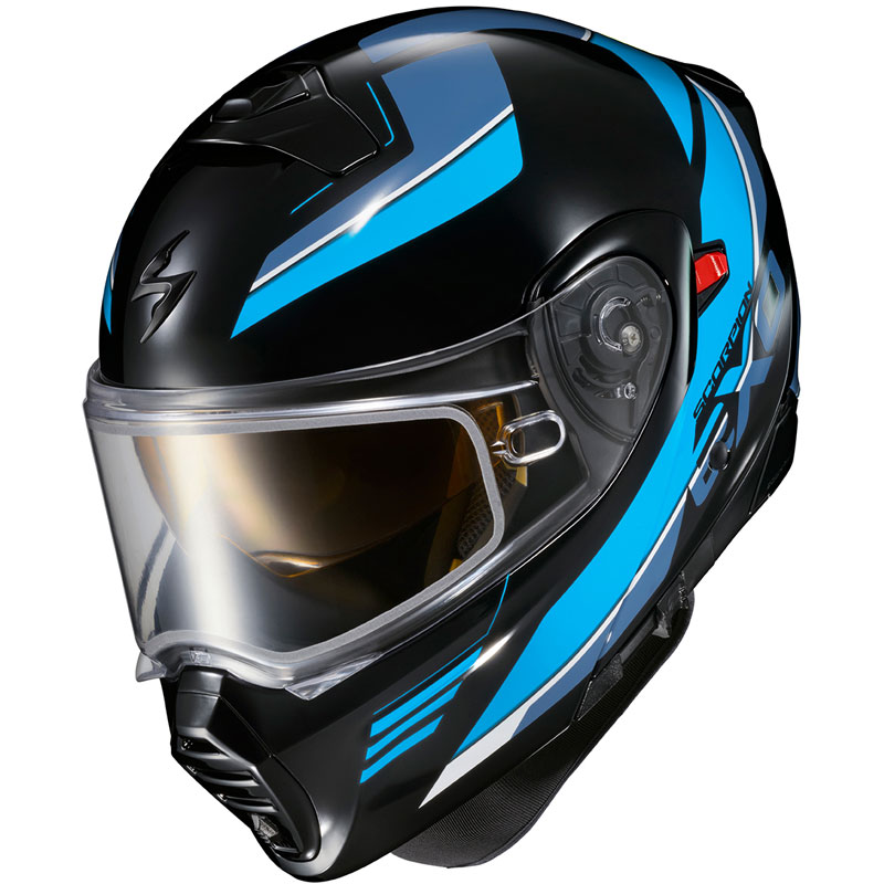 Scorpion EXO-GT930 Modulus Snow Helmet - Electric Shield