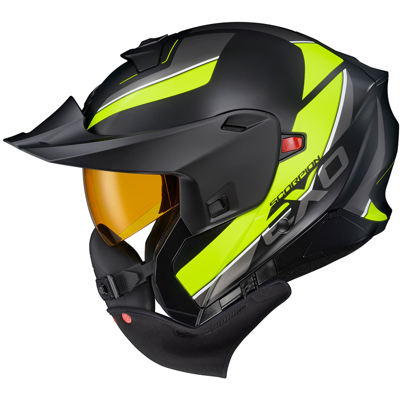 ckx scorpion modular snow helmet Atlas Motorcycle Full Face Scorpio Gray Grey Pane shield Modular Snowmobile Helmets Canada |