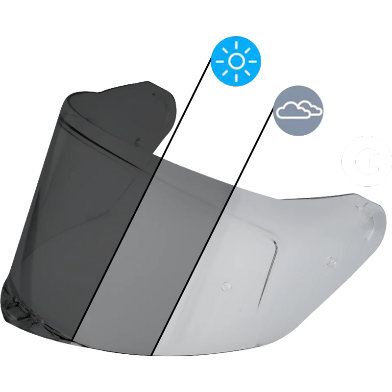 Daytona Viper Photochromic Outer Shield | XtremeHelmets.com