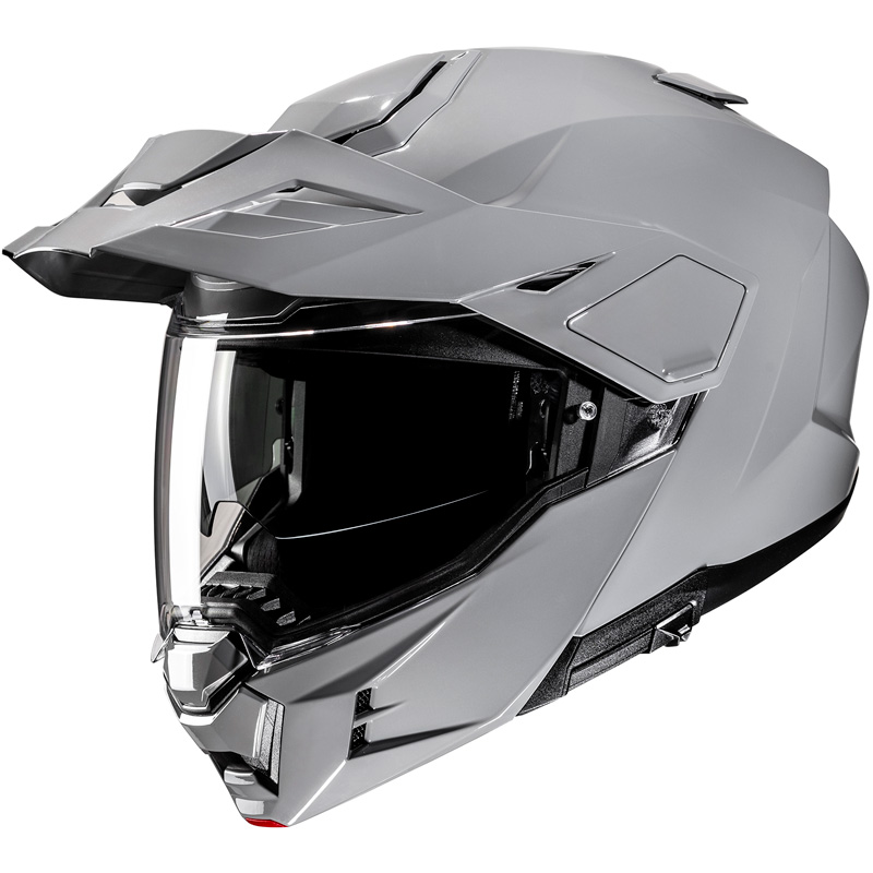 hjc full face helmet for men white and silver C71 and interchangeable cheek pads across all sizes make it easy to fine HJC C10 Solid Full Face