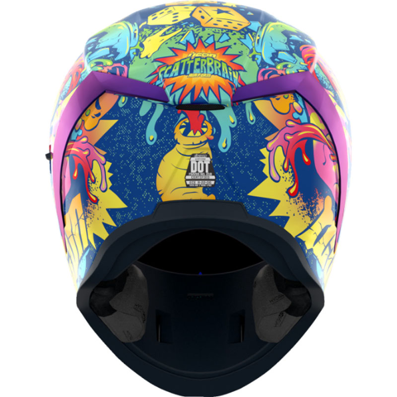 icon airmada chain brain helmet Ultraflite Opal Mandala Helmet, purple, Size 2XL for Men MIPS safety system The Icon Airmada Chainbrain from