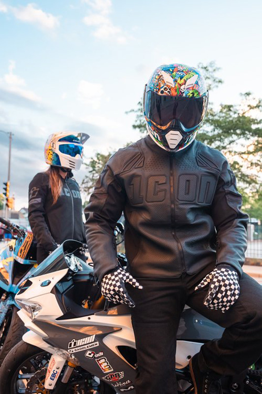 ICON Ultraflite MIPS Doodle 3 Helmet | XtremeHelmets.com