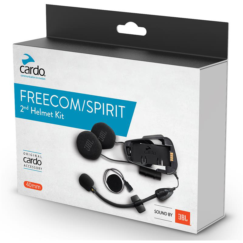 【morin】 cardo SPIRIT シングル JBLサウンド Cardo Freecom-X/Spirit JBL 2nd Helmet Kit | XtremeHelmets.com