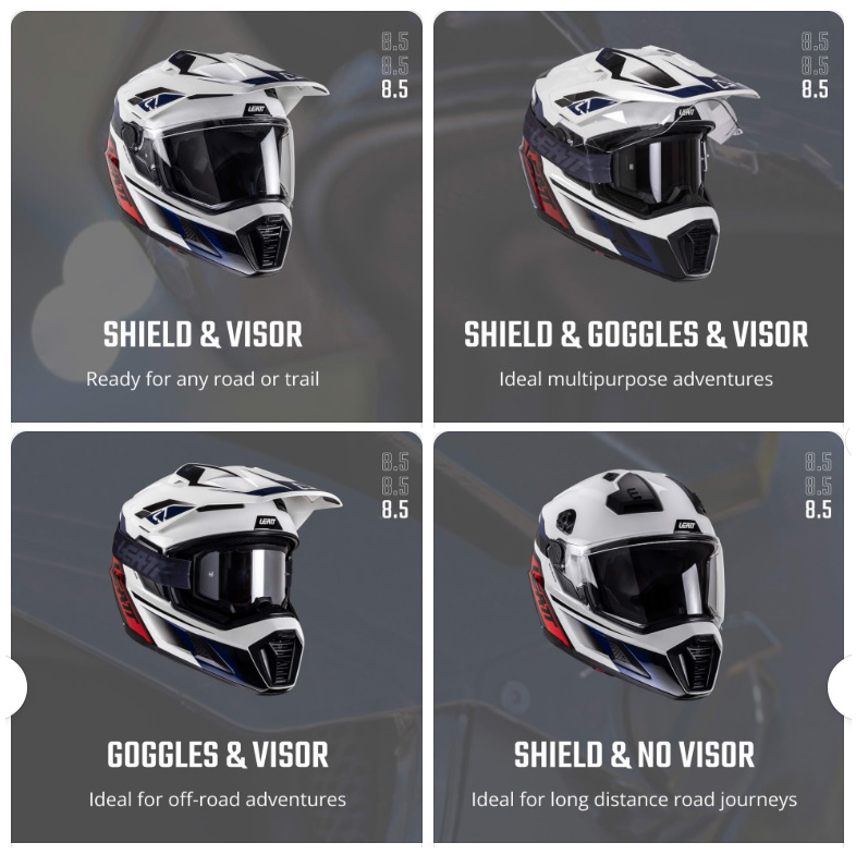 Leatt ADV 8.5 Kit Helmet | XtremeHelmets.com
