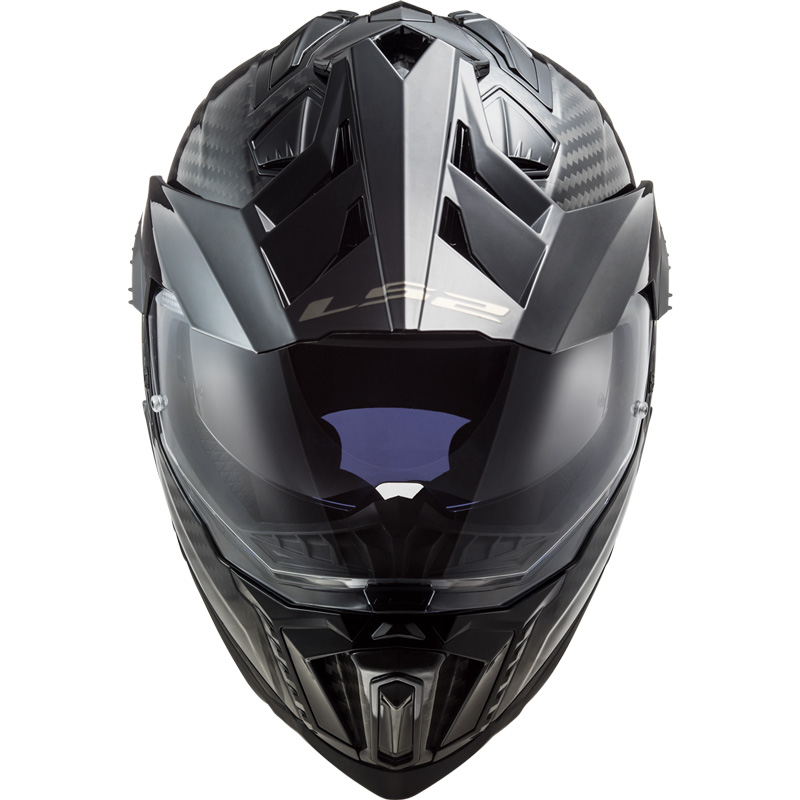 ls2 explorer carbon helmet Helmets Adventure (Focus Blue White Red A versatile helmet for all riding styles LS2 MX701 Explorer Carbon Helmet