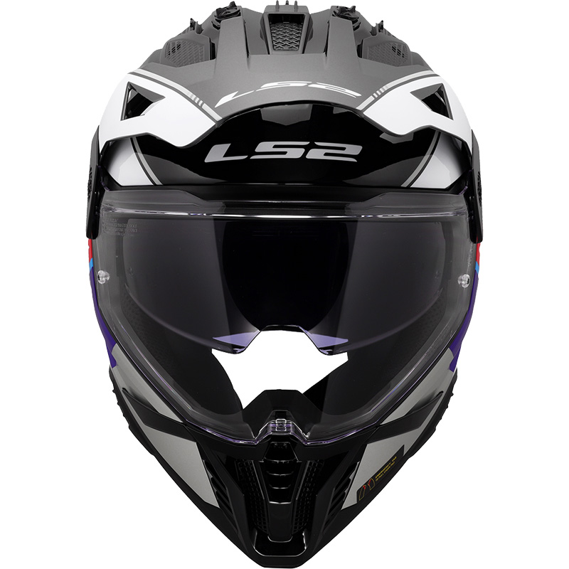 ls2 blaze sprint helmet II Crazy - Matte Black/Hi-Viz Yellow This full face ADV/UTV helmet takes all the performance of a modern MX helmet and adds the features needed to make it the ultimate ADV or UTV helmet LS2 Blaze II Rally Helmet