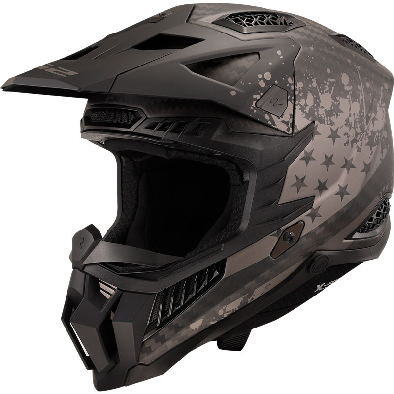 3xl motorcycle half helmet CarbonAir Rocker: Dual-Brim Carbon Fiber Half Badass Helmet