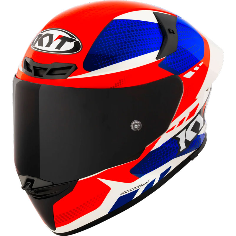 Full-Face Helmet KYT TT-COURSE Gear Blue/Red Size:XL