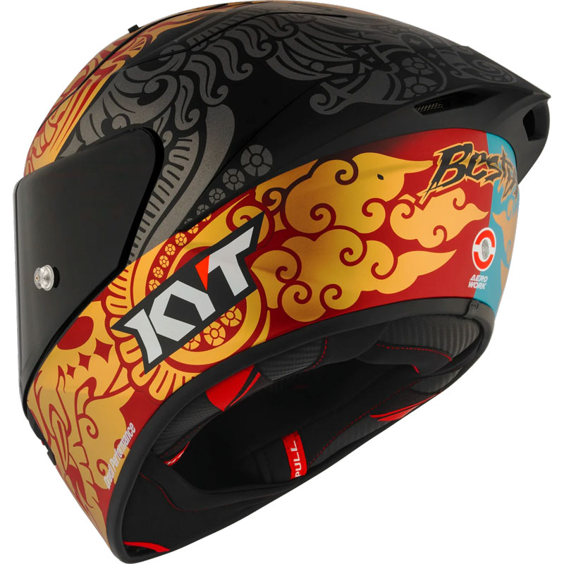 KYT KX-1 Race GP Bastianini Indonesia 2023 Replica Helmet