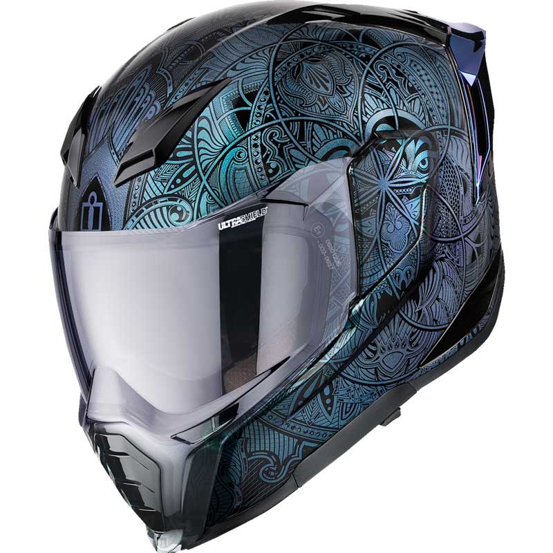 ICON Ultraflite MIPS Opal Mandala Helmet | XtremeHelmets.com