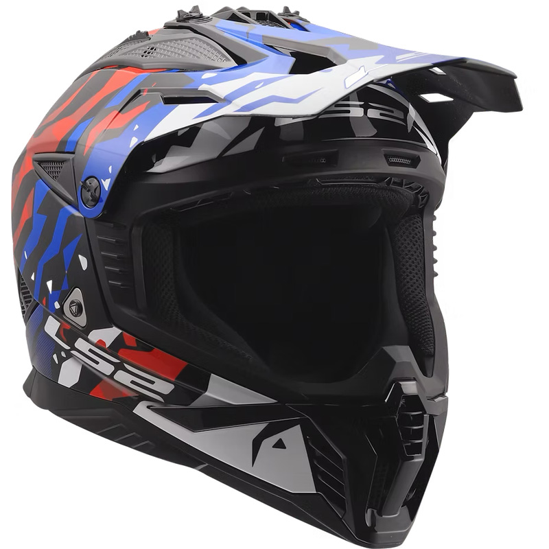 ls2 enduro helmet Helmets X-Force Carbon MX Off Road The fully adjustable LS2 Advant X Modular Helmet