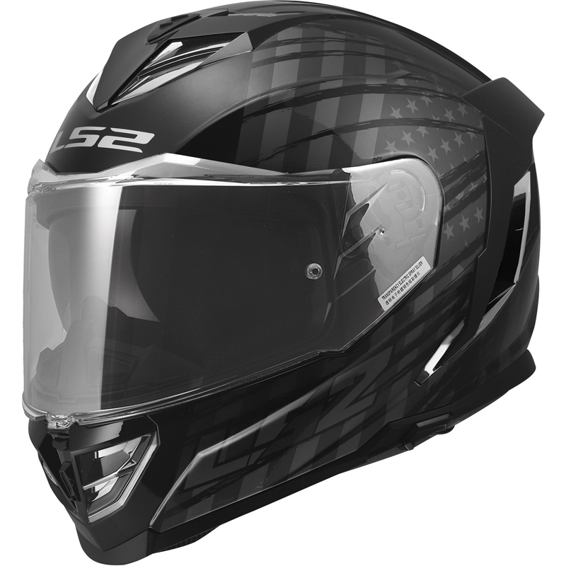 ls2 assault flag helmet III - Matte Black This model also features colored vents and shields that accent the helmets graphics LS2 Assault III Flag Helmet