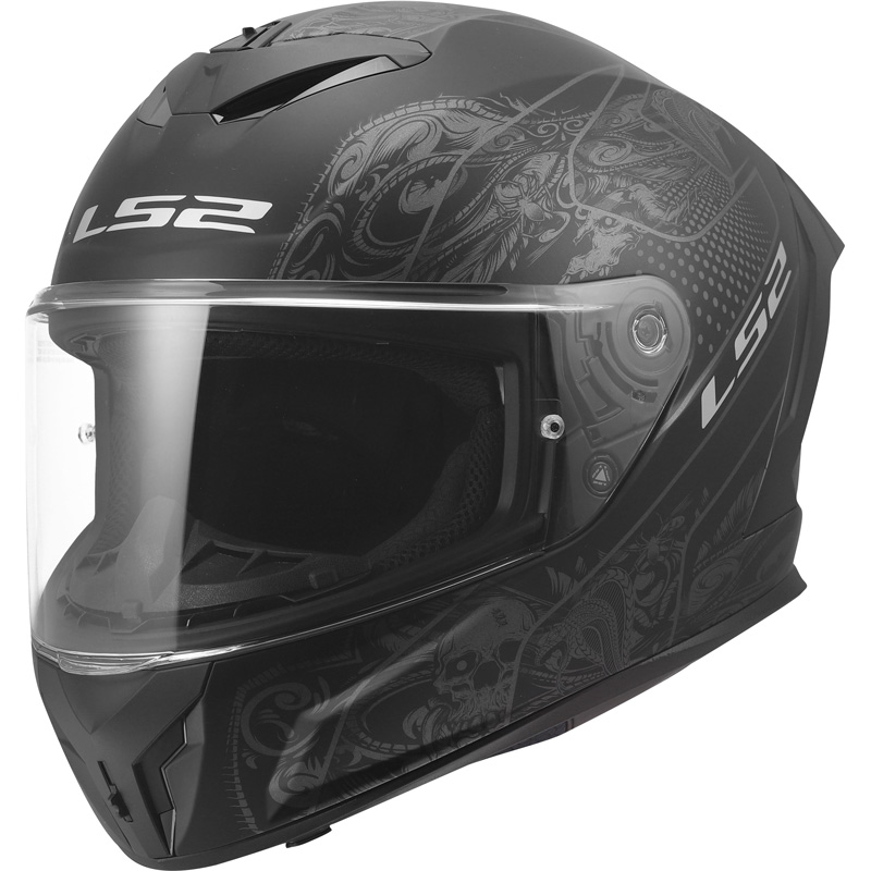 ls2 flip up helmet 318 matt black with bluetooth xl FF906 Advant Solid Front Motorcycle + LS2 4X  Ghostbikes road trips LS2 | Modular