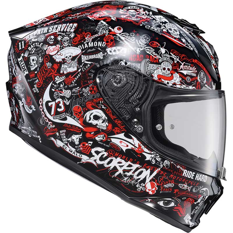 scorpion 420 helmet shake EXO-R330 Full Face 2 White / XL The KwikWick C liner provides a softer and more breathable feel One of the best value