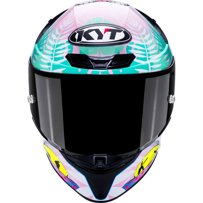 KYT TT-REVO Riccardo Rossi BCN Replica Helmet | XtremeHelmets.com