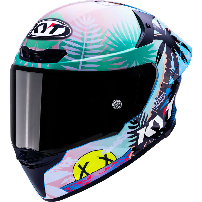【特価品】人工ライブロック　RR60 36×24×28 KYT TT-REVO Riccardo Rossi BCN Replica Helmet | XtremeHelmets.com