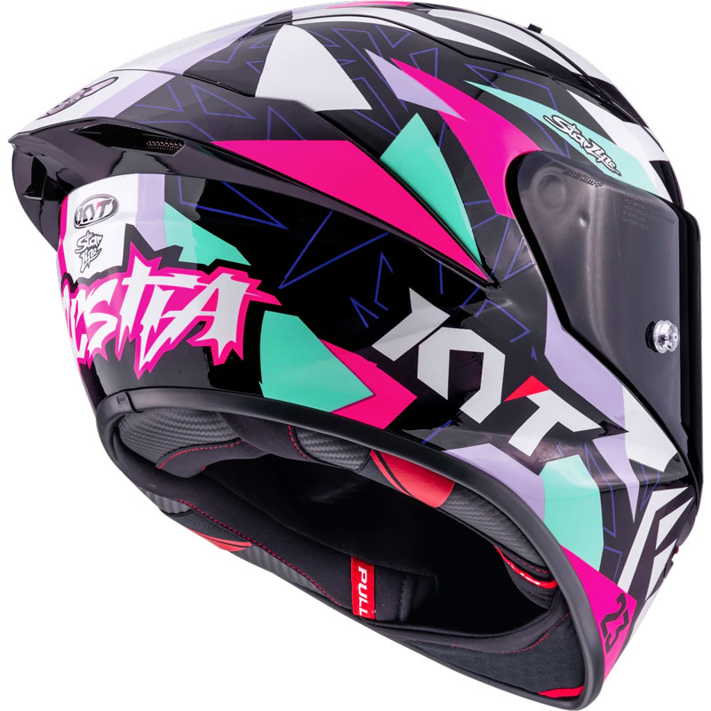 KYT KX-1 Race GP Bastianini 2025 Replica Helmet | XtremeHelmets.com