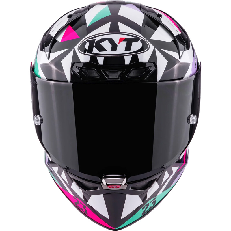 KYT KX-1 Race GP Bastianini 2025 Replica Helmet | XtremeHelmets.com