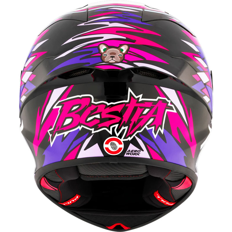 KYT KX-1 Race GP Bastianini 2023 Replica Helmet | XtremeHelmets.com