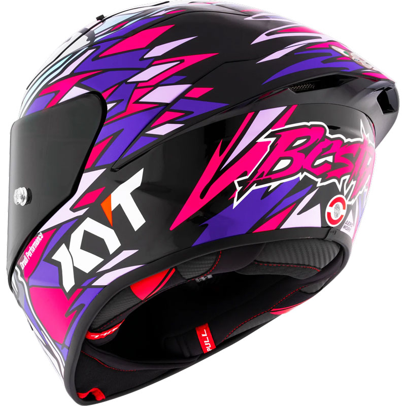 セキュリティ・セーフティ KYT KX-1 Race GP Bastianini Replica 2023 KYT KX-1 Race GP Bastianini 2023 Replica Helmet | XtremeHelmets.com