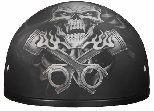 black and white skull motorcycle helmet painted Death Mask Skeleton 3D – Custom Airbrush Helmet It features an impact absorbent multi TCT-MOTORPARTS Black Skull Boy DOT