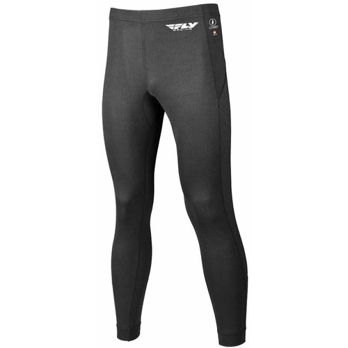 Fly Racing Heavyweight Base Layer Pants Black