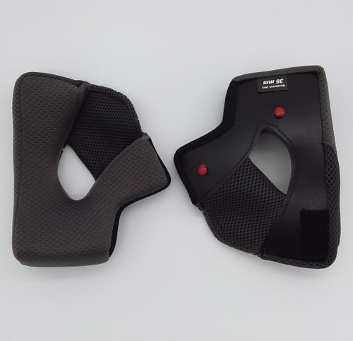 bell qualifier cheek pads 30mm