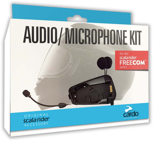 cardo freecom audio and microphone kit