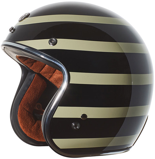 Torc T-50 Open Face 3/4 Helmet - Flat Black