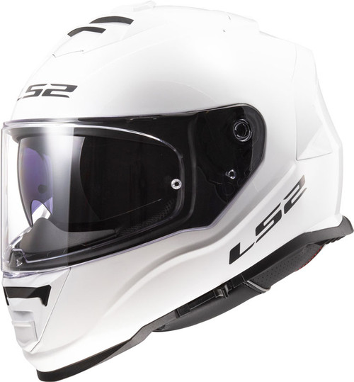LS2 Helmet VALIANT ヴァリアント ヘルメット 3XL ホワイト LS2 Valiant Modular Helmet - Motorcycle Closeouts by Rider