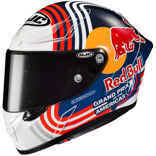 helm full face red bull