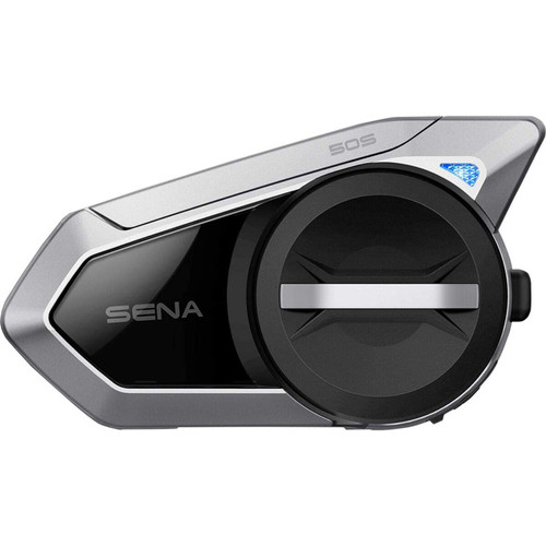 Sena 50S HD Motorcycle Bluetooth Communication System - Single