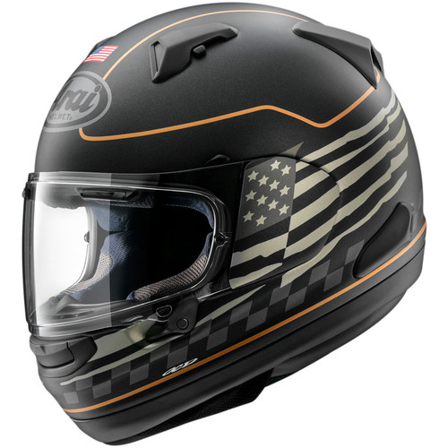 Arai Signet-X Helmet - US Flag - Black Frost - XS Arai Signet-X Helmet - US Flag - Black Frost - XS