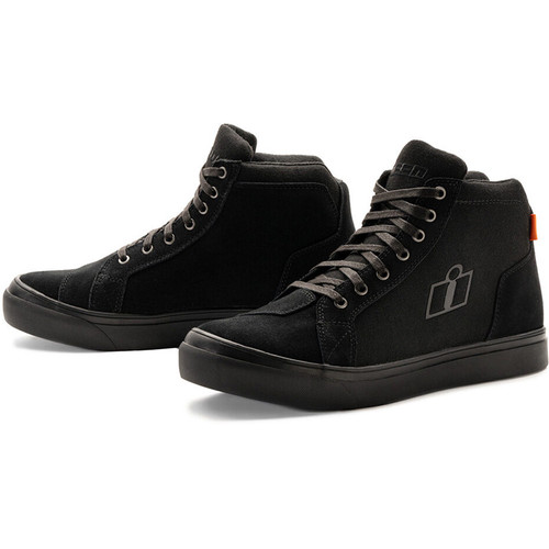 ICON Carga CE Stealth Black Suede Motorcycle Riding Boots Mens Size 11.5 NEW CargaShoeDetail-5.jpg?format=2500w main image 3