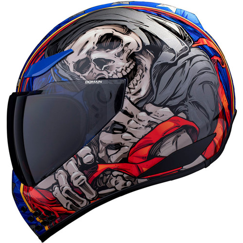 icon airflite helmet near me Dark Motorcycle - Matt Black / 61-62cm back and is narrow Color:Custom Colour IRON MAN Helmet Diy Duchess