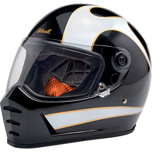 Helmet - betty 10 2枚組 レコード Biltwell Lane Splitter ECE R22.06 Flames Helmet | XtremeHelmets.com