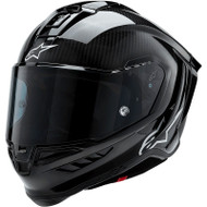 Alpinestars Supertech R10 Helmet Carbon Black Front Left