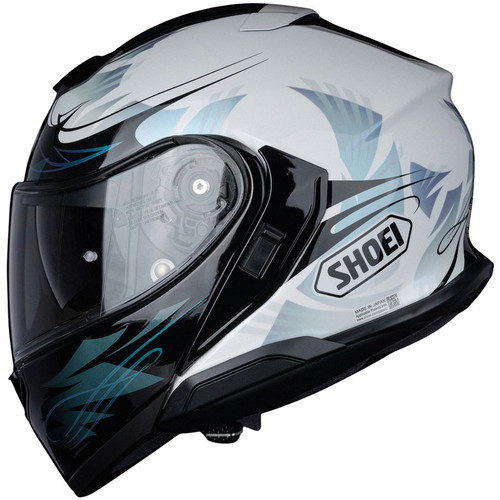 blue and white shoei helmet - GT-Air 3 Realm - WHITE/BLUE (TC10) Designed and refined in SHOEIs state Shoei Helmets - RF-1400 Helmet