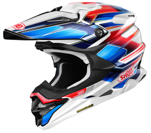 evos motorcycle helmet Shoei VFX-Evo White EVOS Full Face Motorcycle Helmet