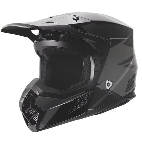 ls2 dirt helmet LS2 Coz Roar Helmet - Black/Red