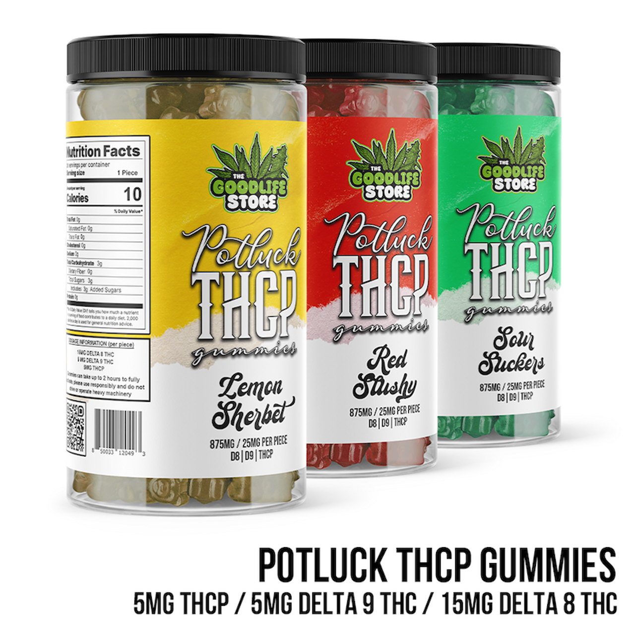 Good Life : Potluck THCP Gummies | THCP / D9 / D8